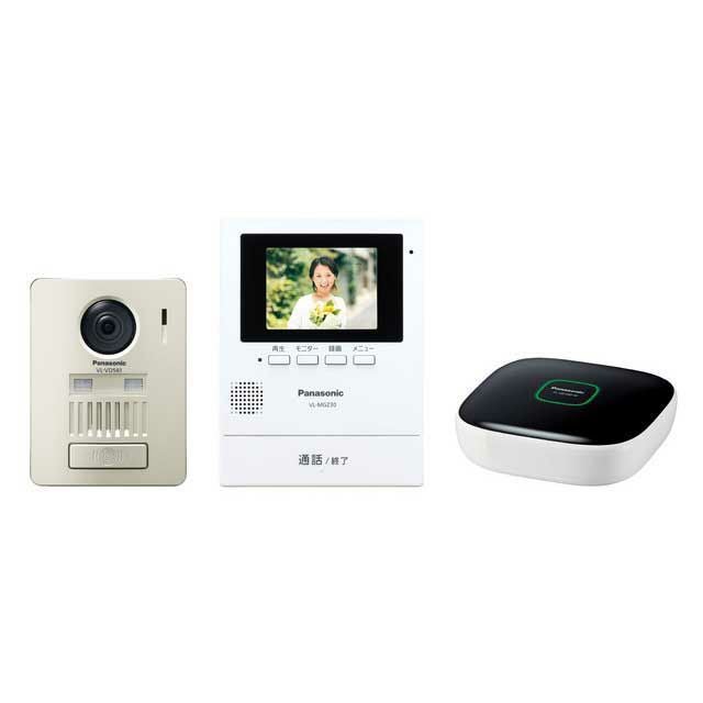 パナソニック　ドアホン　VL-SGZ30K  新品 VL-SGZ30K パナソニック テレビドアホン | エアコン・家電通販のたまたま