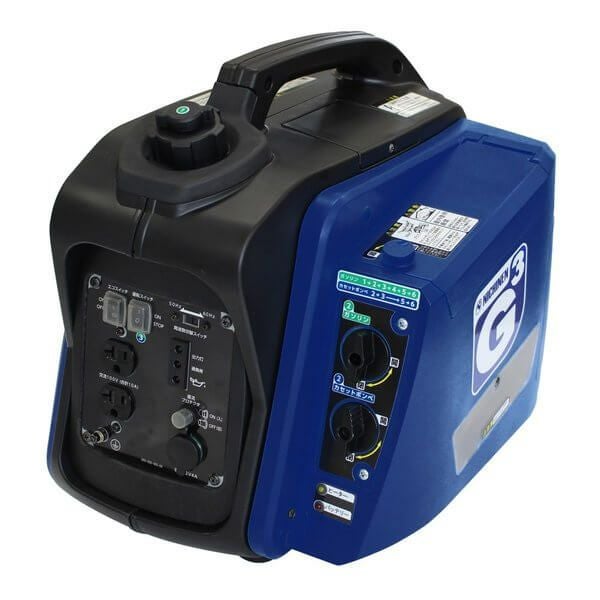 ニチネン KG-101 携帯発電機 発電機 カセットボンベ ガソリン 両方使用可能 15kg 1000W 中古 【ハンズクラフト沖縄豊見城店】 KG-101 ニチネン 携帯発電機 インバーター式 G-cubic カセットボンベ