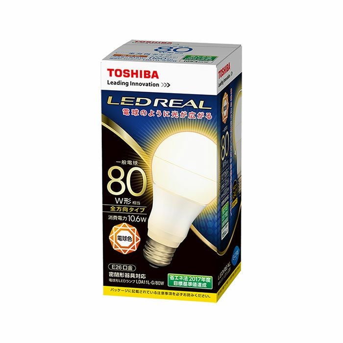LDA11L-G/80W 東芝ライテック LED電球 電球色 E26 80W相当 | エアコン