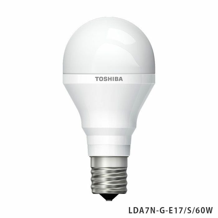 120個　新品未開封　TOSHIBA LDA7N-G-E17/S60W2P LDA7N-G-E17/S/60W 東芝ライテック LED電球 昼白色 E17 60W相当