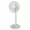 KI-1710(W) テクノス メカ式リビング扇風機 5枚羽根30cm ホワイト