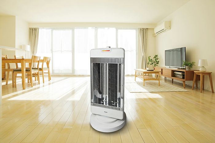TSH-9201 テクノス 電気ストーブ 1200W ホワイト | エアコン・家電通販 