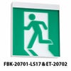 FBK-20701-LS17＆ET-20702 東芝ライテック B級片面＋B級避難口（左向き）